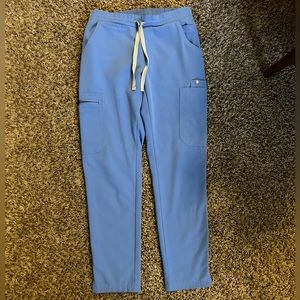 Figs Yola Skinny Scrub Pants Ceil Blue XXSP
